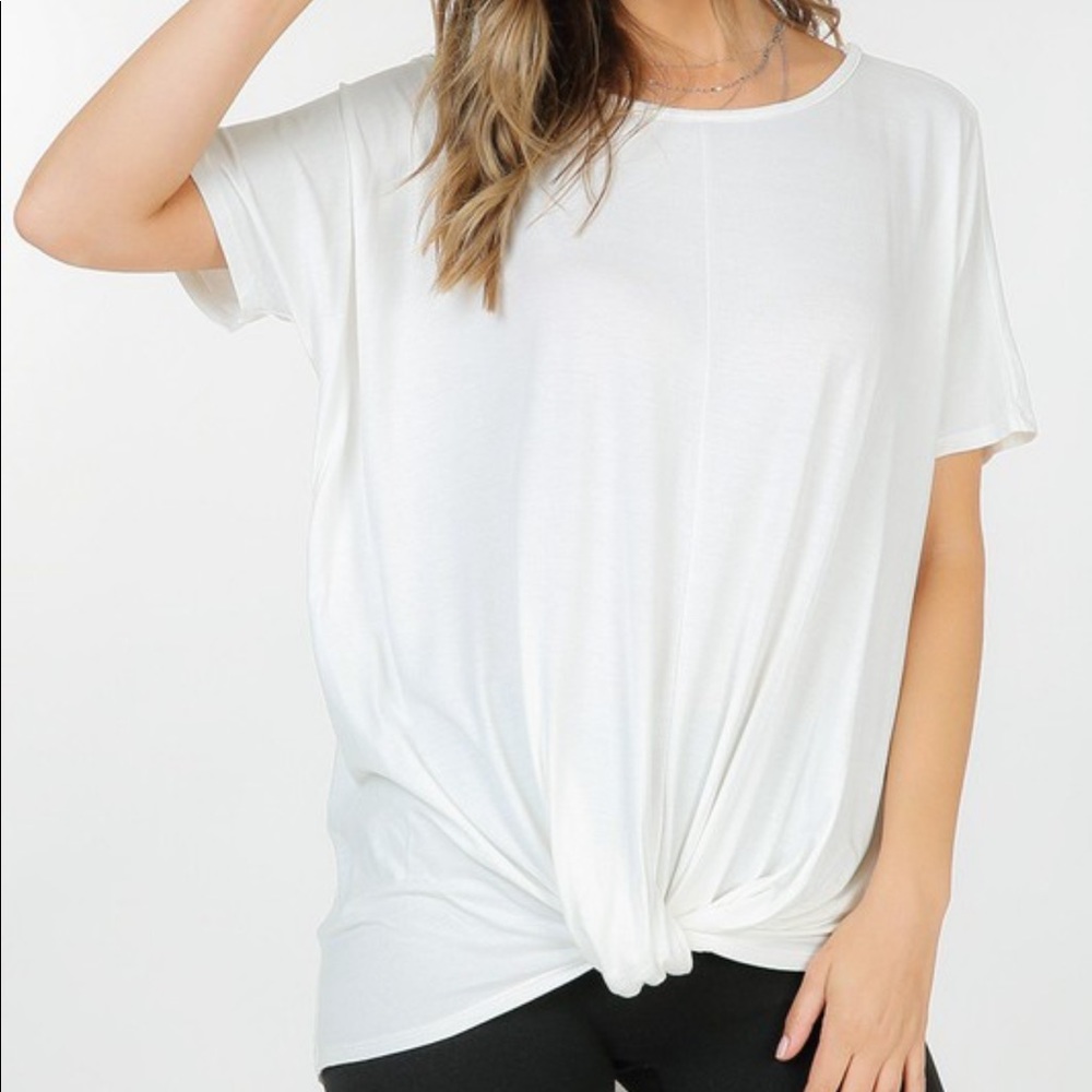 FINAL PRICE Dolman Short Sleeve Top - Picture 2 of 3